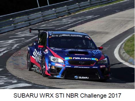 Subaru WRX STI NBR Challenge 2017