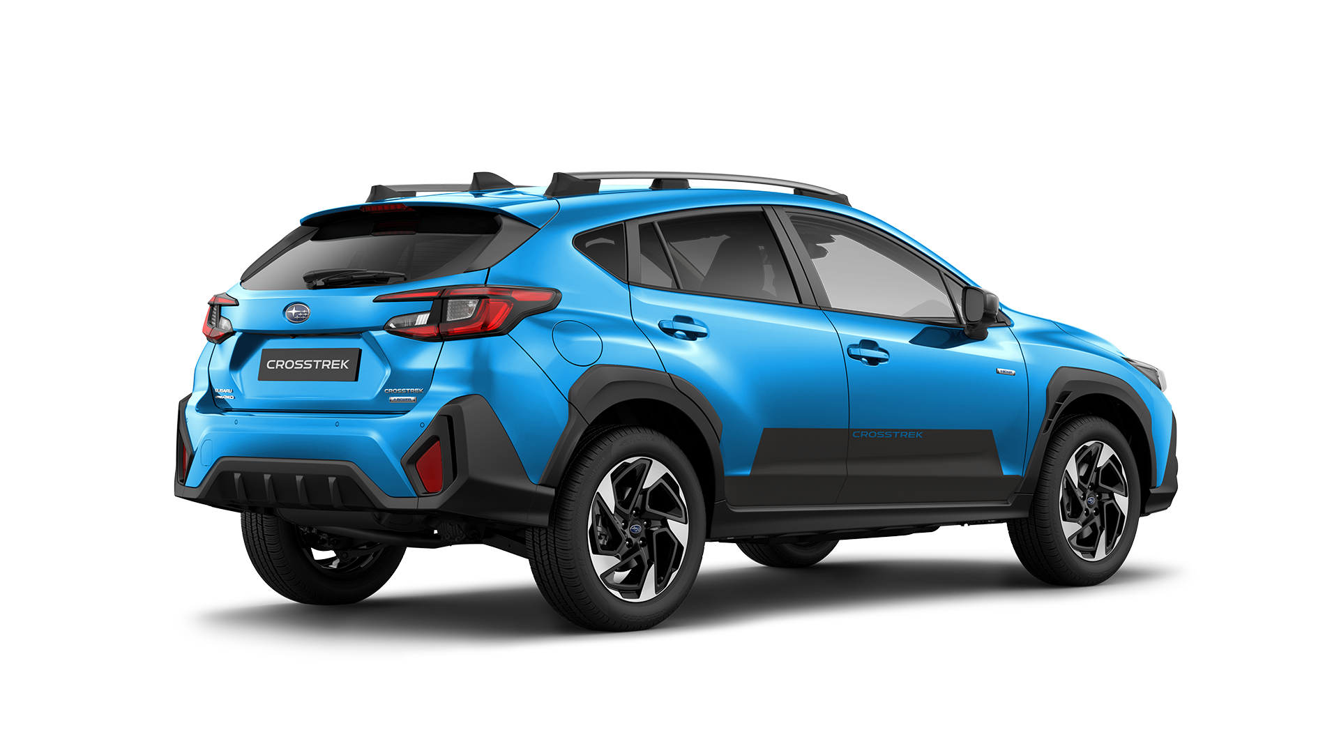 Crosstrek Sonderedition Heckansicht in blau