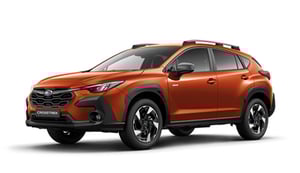 Der Subaru Crosstrek in orange