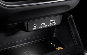 Subaru Crosstrek Infotainment USB-Anschlüsse