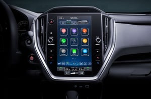 Subaru Crosstrek Infotainment zentrales Display