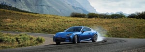 BRZ in der Kurve