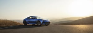 BRZ bei Sonnenuntergang