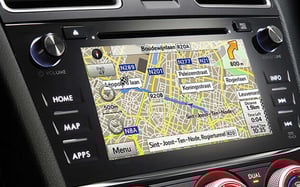 Subaru Navigationssystem