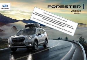 Forester-MY22_Zubehörprospekt-Cover