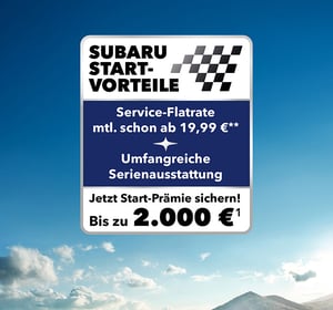 Subaru Startvorteile Badge
