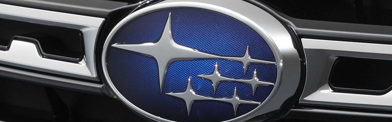 Subaru Logo auf Front eines Outback